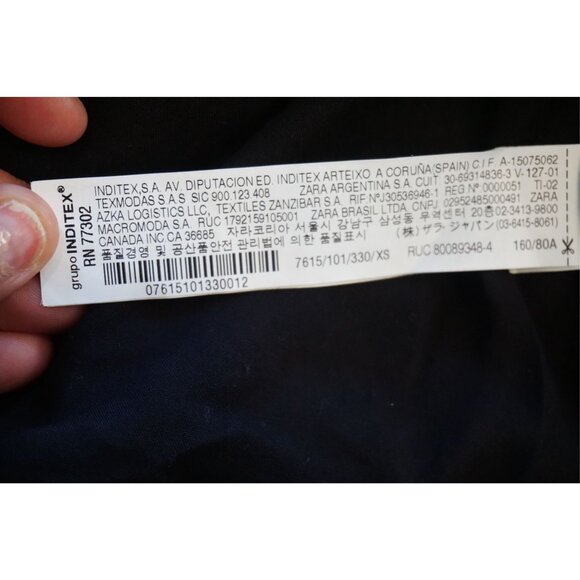 Zara Flowy Floral Mini Dress - Size XS - Picture 4 of 6